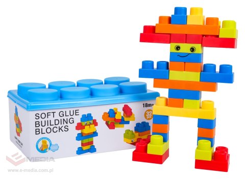 Zestaw Miękkich Klocków 32el.