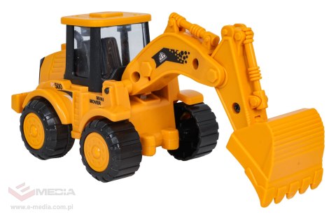 Zestaw Pięciu Pojazdów Budowlanych