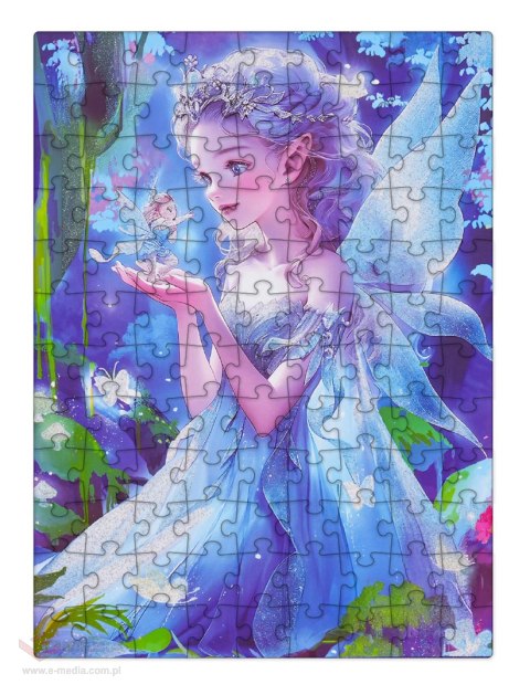 Zestaw Puzzli 100el. Księżniczka Niebieska