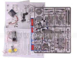 Zestaw Solarny 7w1 dla dzieci 10+ Kosmiczne modele + Panel słoneczny + Mikroakumulator