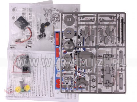 Zestaw Solarny 7w1 dla dzieci 10+ Kosmiczne modele + Panel słoneczny + Mikroakumulator