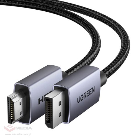 Kabel DisplayPort do HDMI Ugreen DP123 4K 30Hz, 2m