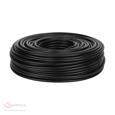 Kabel koncentyczny H1000 100m czarny