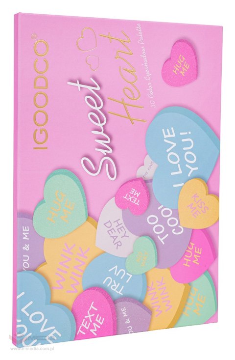 MEGA Zestaw do Makijażu Serduszka