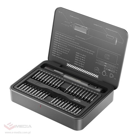 Precyzjny wkrętak elektryczny 86w1 MOVA MSD002