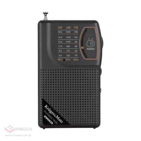 Radio przenośne analogowe Kruger&Matz model KM0829