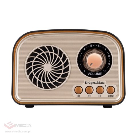 Radio przenośne analogowe solarne Kruger&Matz model KM0834