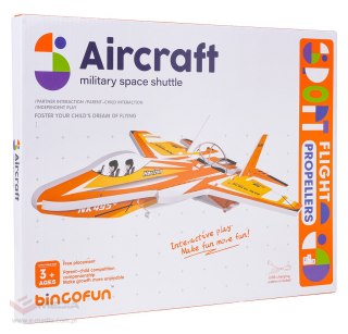 Styropianowy Myśliwiec z Zasilaniem