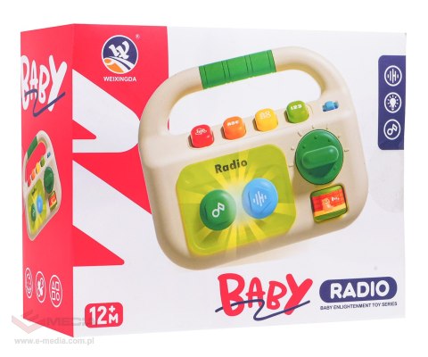 Wielofunkcyjne Radio z Dźwiękami dla Najmłodszych