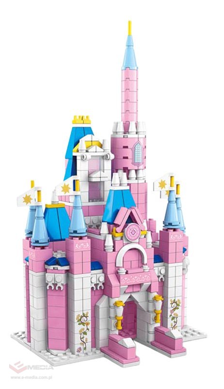 Zestaw Klocków 1000el. Zamek Księżniczki