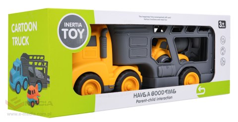 Zestaw Pojazdów Laweta + Autka Budowlane