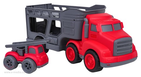 Zestaw Pojazdów Laweta + Autka Straż Pożarna