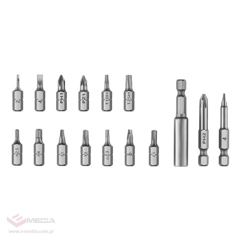 Zestaw wkrętaków 4V 8N-m MOVA MSD008