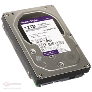 DYSK DO REJESTRATORA HDD-WD122PURP 12TB 24/7 WESTERN DIGITAL