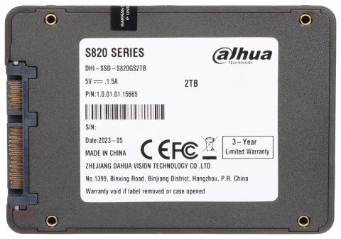 DYSK SSD SSD-S820GS2TB 2 TB 2.5 " DAHUA