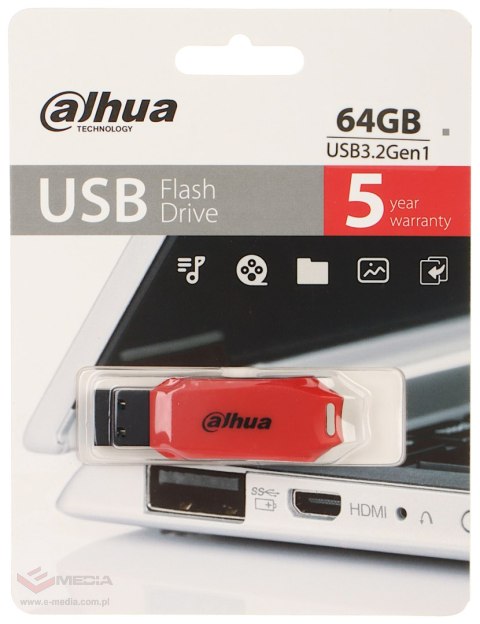 PENDRIVE USB-U176-31-64G 64 GB USB 3.2 Gen 1 DAHUA