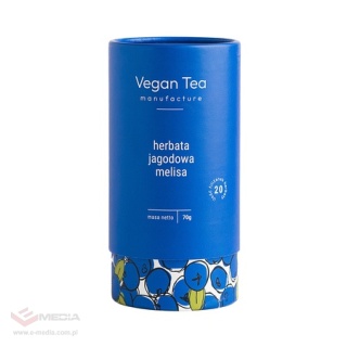 Vegan Tea - napar ziołowo-owocowy sypany Jagodowa Melisa 70 g