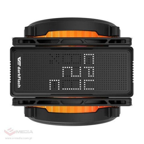 Chłodzenie aktywne do procesora Darkflash E400 (czarne)