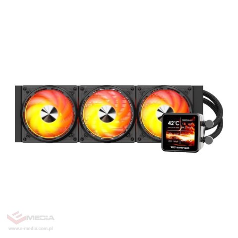 Chłodzenie wodne do procesora DE360 (czarne)