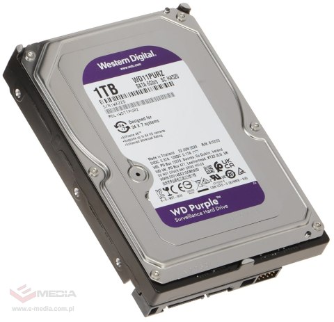 DYSK DO REJESTRATORA HDD-WD11PURZ 1TB 24/7 WESTERN DIGITAL