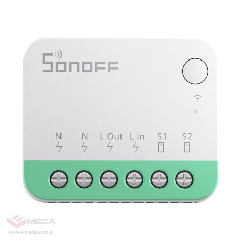 Inteligentny mini przełącznik WiFi Sonoff MINIR4M Matter (HomeKit, SmartThings, Home Assistant)
