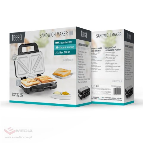 Opiekacz do kanapek , toster , XXL , 900 W