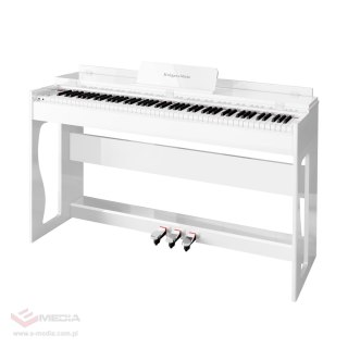 Pianino cyfrowe Kruger&Matz KMDP-135 , kolor biały połysk