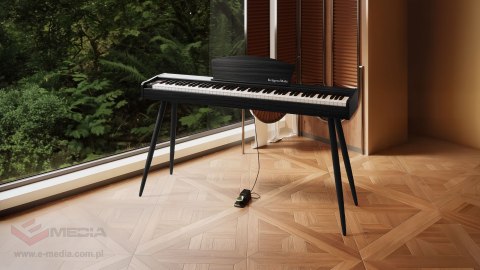 Pianino cyfrowe Kruger&Matz KMDP-45P , kolor czarny mat