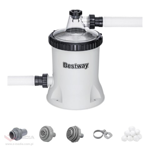 Pompa na Wkład filtrujący Polysphere FlowClear 1500gal. BESTWAY