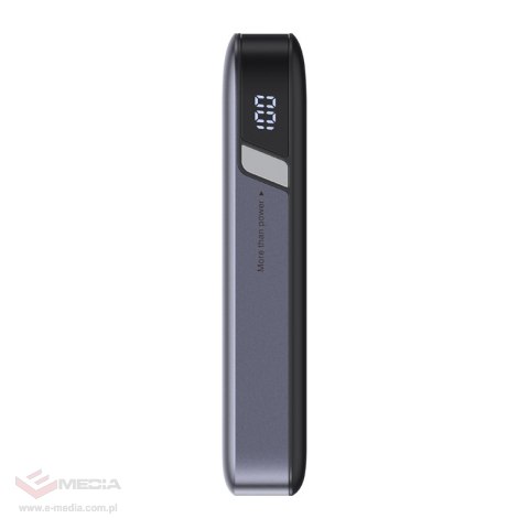 Powerbank UGREEN PB527 10000mAh 30W z kablem USB-C i ładowarką magnetyczną do Apple Watch (szary)