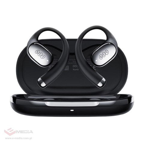 Słuchawki TWS QCY Crossky R70 bezprzewodowe (czarne)