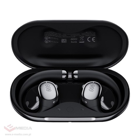 Słuchawki TWS QCY Crossky R70 bezprzewodowe (czarne)