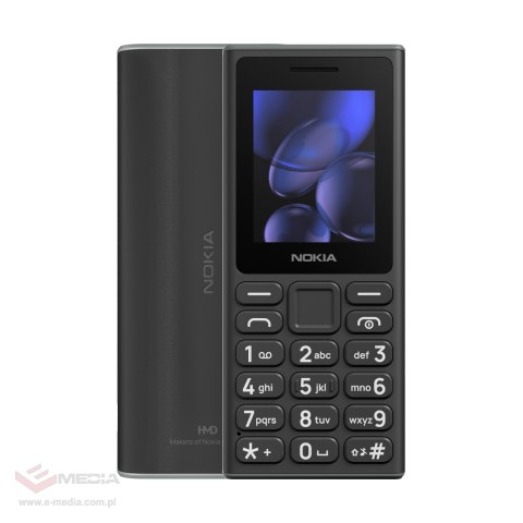 Telefon GSM Nokia 105 2024 Czarny, DualSim, 4G