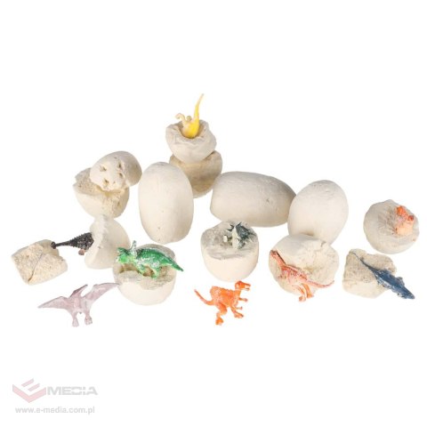 Dinozaury wykopaliska jajka dinozaura figurki zestaw archeologiczny 12 jajek