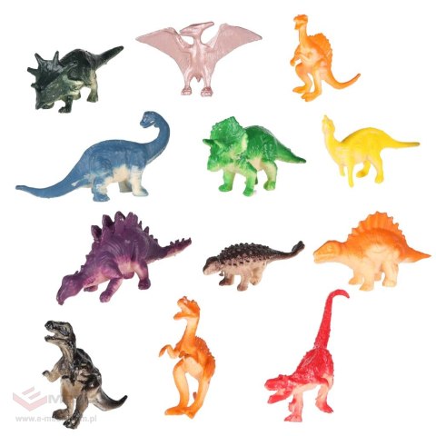 Dinozaury wykopaliska jajka dinozaura figurki zestaw archeologiczny 12 jajek