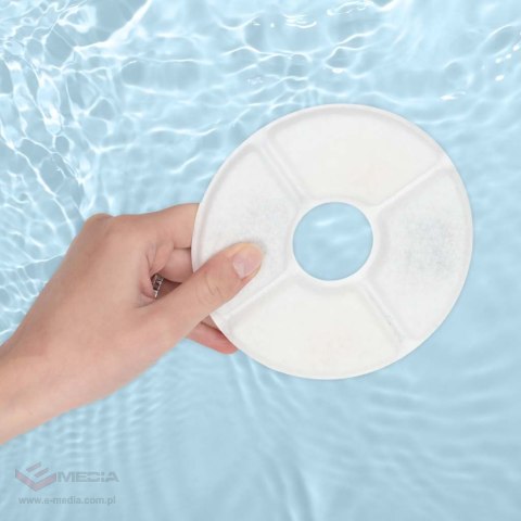 Filtry wymienne do poidełka fontanny dla psa kota zwierząt zestaw 6 sztuk