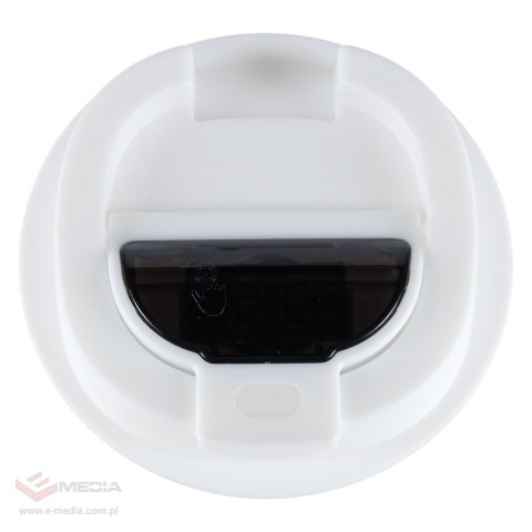 Kubek podróżny LED z ustnikiem 500ml biały