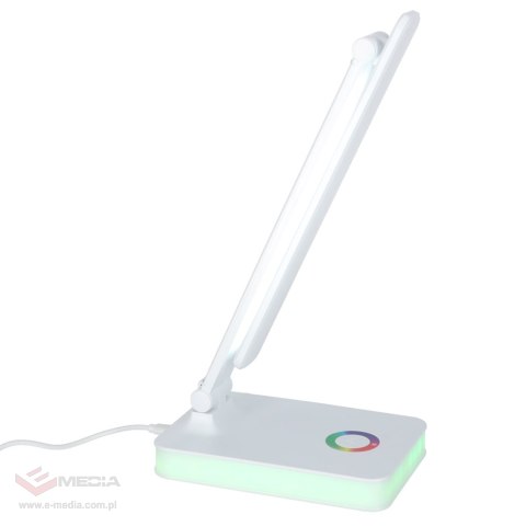 Lampka na biurko biurkowa LED USB dotykowa podświetlana RGB regulacja światła