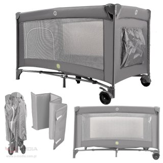 Łóżeczko dziecięce turystyczne składane kojec materac dla dzieci 2w1