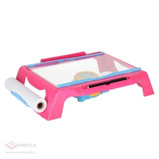 Projektor rzutnik stolik do rysowania karty różowy