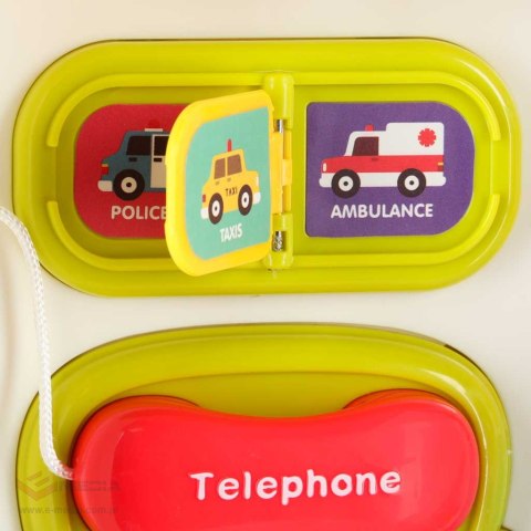 Tablica manipulacyjna interaktywna samochód światło dźwięk