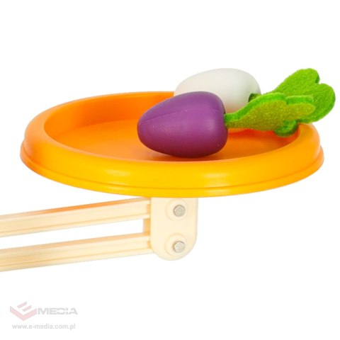 Gra planszowa zręcznościowa marchewkowe pole familijna gra dla dzieci