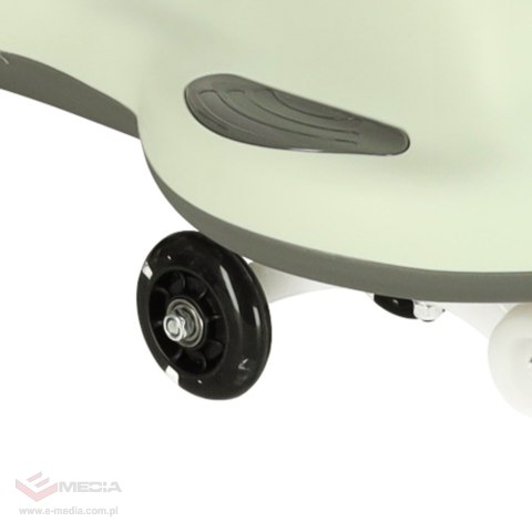Jeździk grawitacyjny LED Swing FIX S1 skuter z rączką szary max 65kg