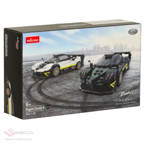 Samochód Rastar 93900-B Pagani Zonda R 1:28 klocki 387el.