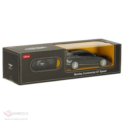 Samochód zdalnie sterowany Rastar 48600 Bentley Continental GT 1:24 czarny