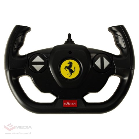 Samochód zdalnie sterowany Rastar 75800 Ferrari LaFerrari Aperta 1:14 czarny