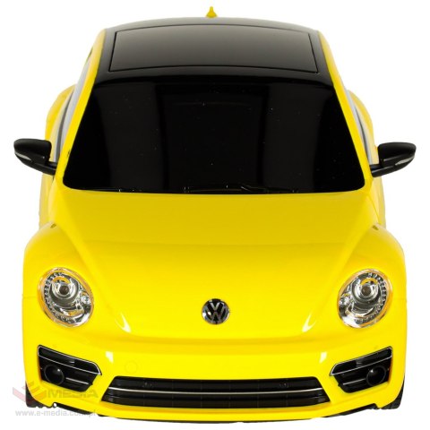 Samochód zdalnie sterowany Rastar 78000 Volkswagen Beetle 1:14 żółty