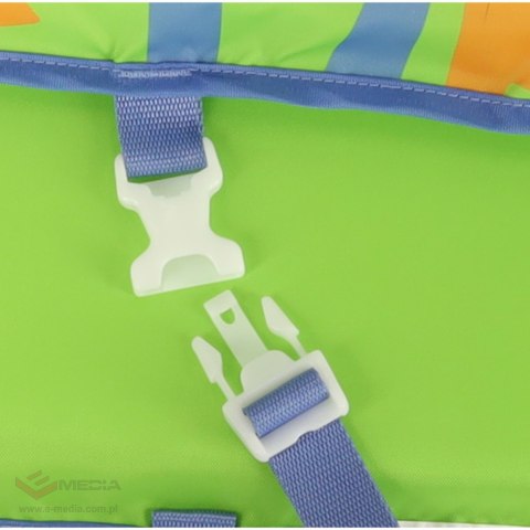 Kamizelka piankowa z rękawkami do pływania kapok dla dzieci 3-6 lat 19-30 kg BESTWAY 32174 zielona