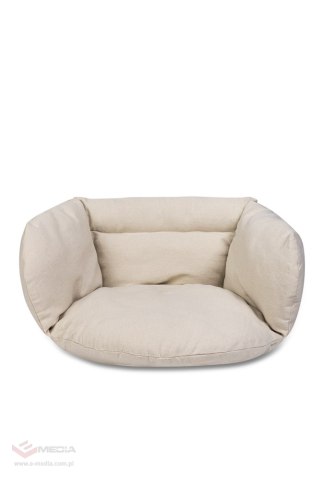 Poduszka LUARO na huśtawkę wiszącą bocianie gniazdo miękka ecru