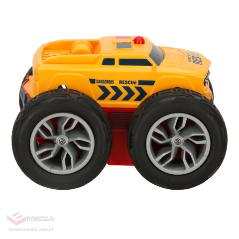 Samochód auto na pilota Revolt 2 Sided Rescue Racer mega transformacja obrót 360 4WD